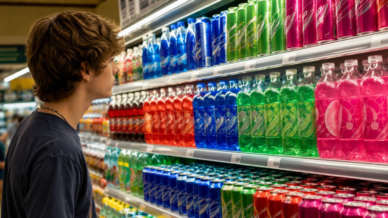 Refrigerantes de cores intensas marcaram os anos 2000 antes de desaparecerem das prateleiras