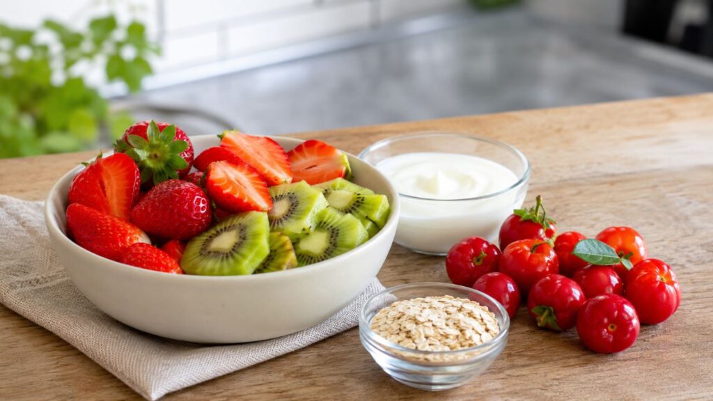 Frutas inteiras ajudam a manter um lanche leve e nutritivo