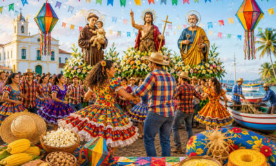 Junho de fé e alegria: descubra as tradições de Santo Antônio, São João e São Pedro