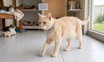 Gato Encontrado Em Estado Grave Tem Recuperação Milagrosa