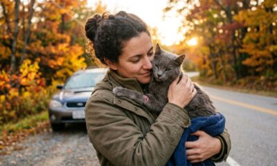 Gato ferido emociona ao confiar no resgate animal e encontrar proteção