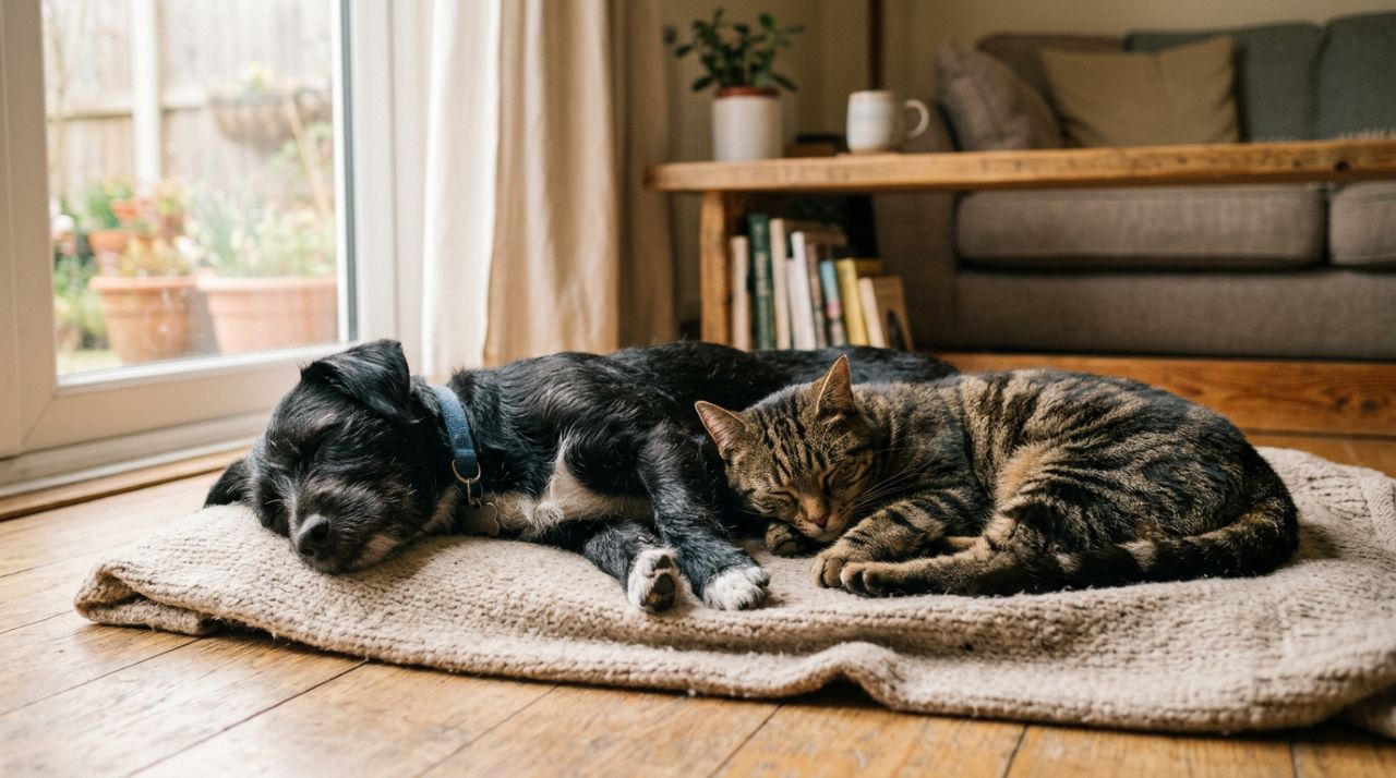Gato Sebastian passou a vida esperando por um melhor amigo canino