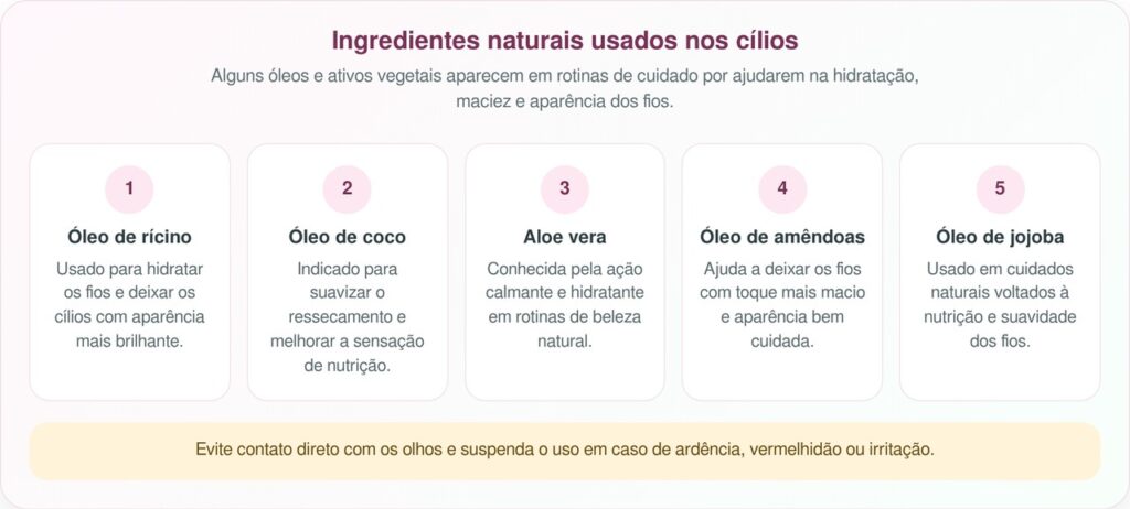 Cílios mais longos: como estimular o crescimento naturalmente?