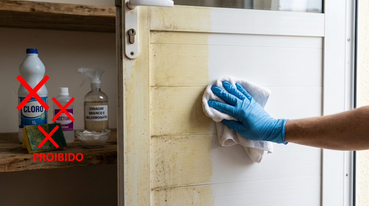 O que usar para limpar portas de PVC? Soluções simples e baratas para PVC amarelado