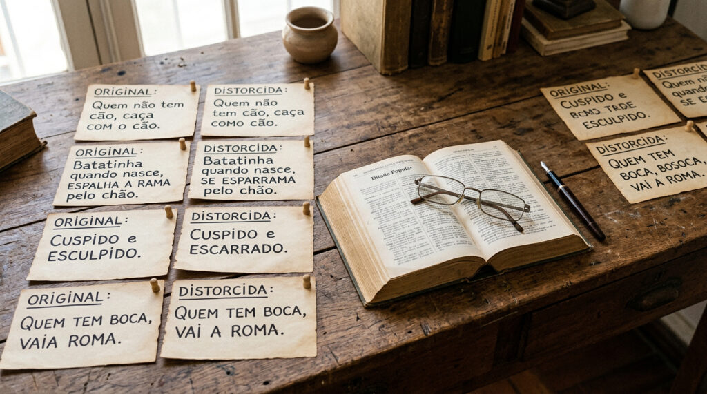 Ditados populares que você provavelmente falou errado a vida inteira
