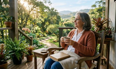 A psicologia diz que pessoas entre 60 e 75 anos sabem ficar sozinhas sem transformar silêncio em solidão