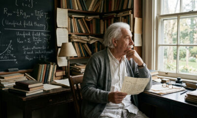 Albert Einstein, físico alemão, sobre o sucesso: "Não tente se tornar um homem de sucesso, tente se tornar um homem de valor"