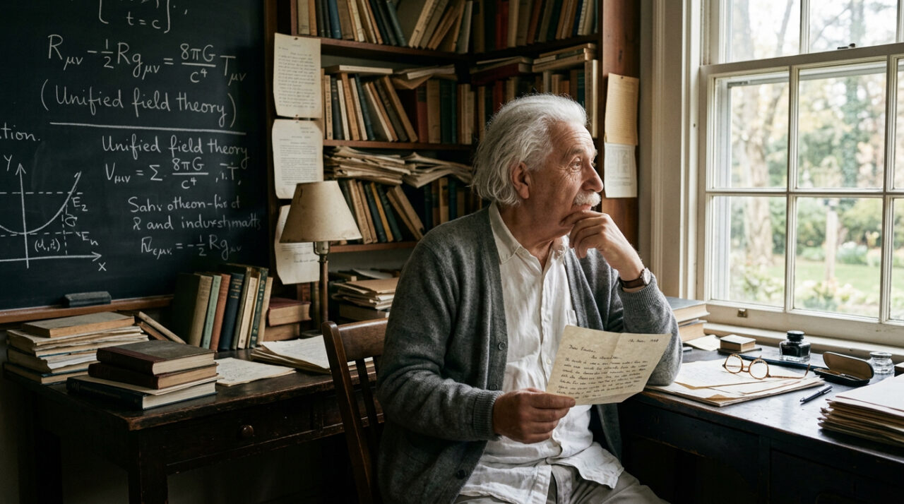 Albert Einstein, físico alemão, sobre o sucesso: "Não tente se tornar um homem de sucesso, tente se tornar um homem de valor"