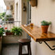 Como fazer um balcão simples para varanda e criar apoio para plantas, café e decoração