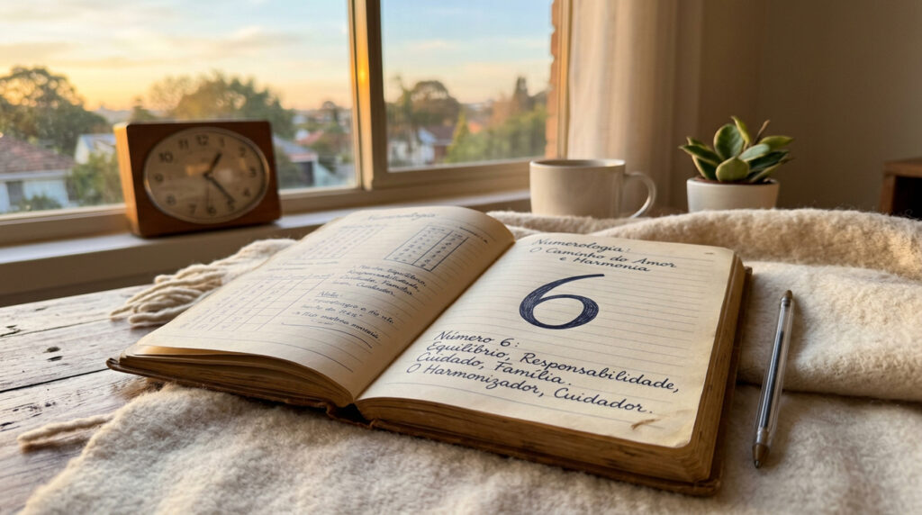 O significado de 6 e 66 na numerologia e sua ligação com harmonia e bem-estar emocional