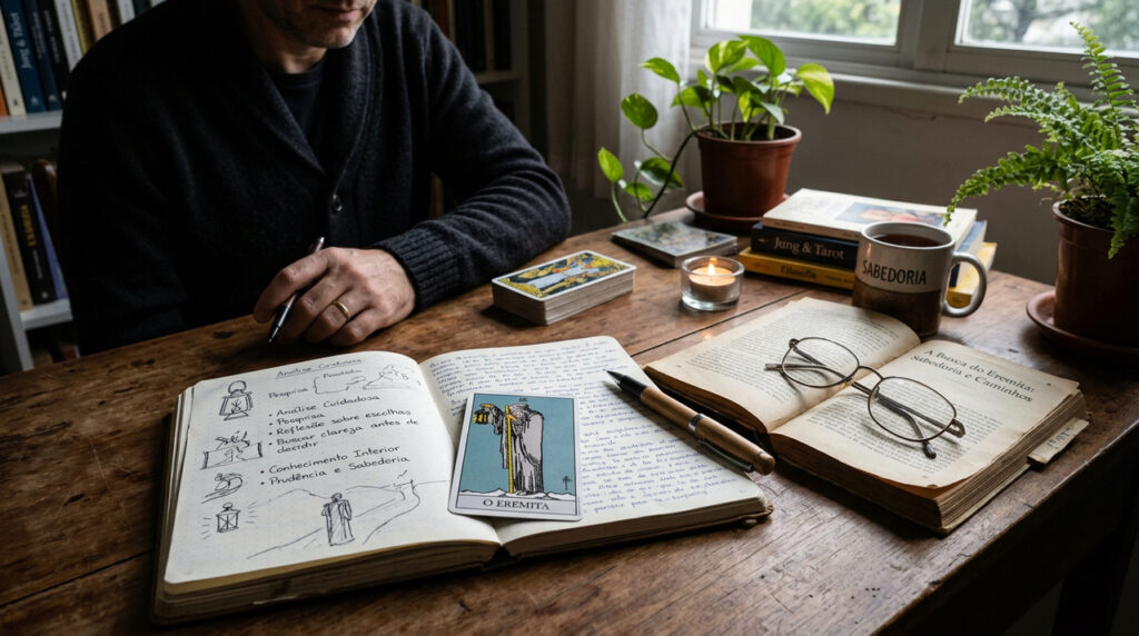 3 cartas do tarot que pedem cautela antes de decisões importantes e mudanças de rumo