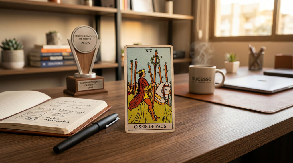 4 cartas do tarot que costumam indicar reconhecimento profissional e valorização do seu trabalho