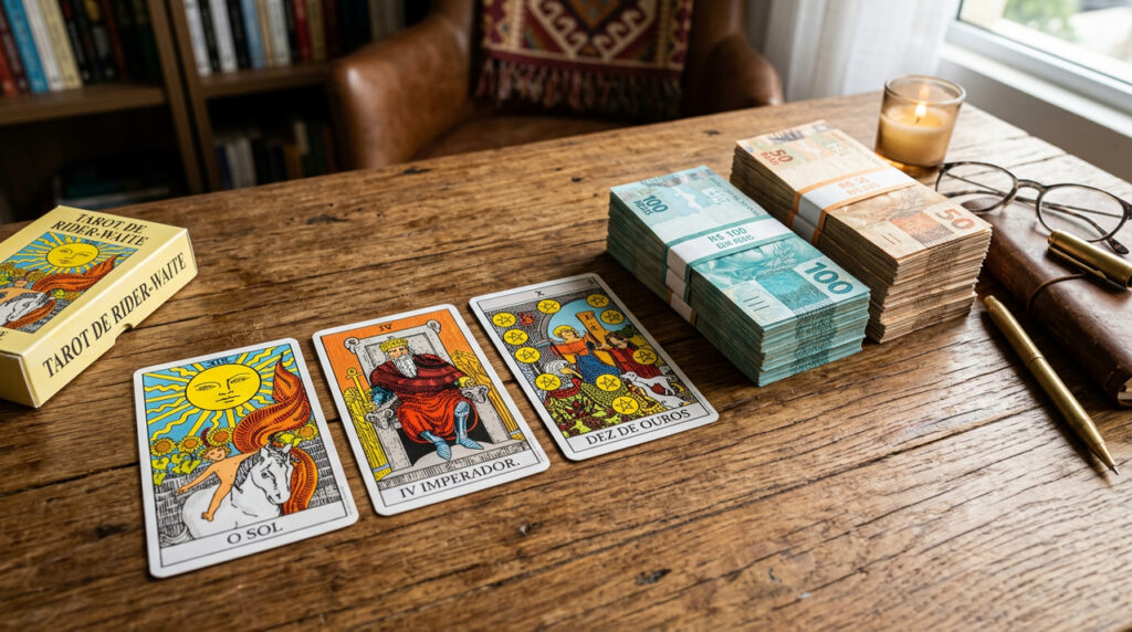 3 cartas do tarot que indicam prosperidade financeira chegando e mais estabilidade material