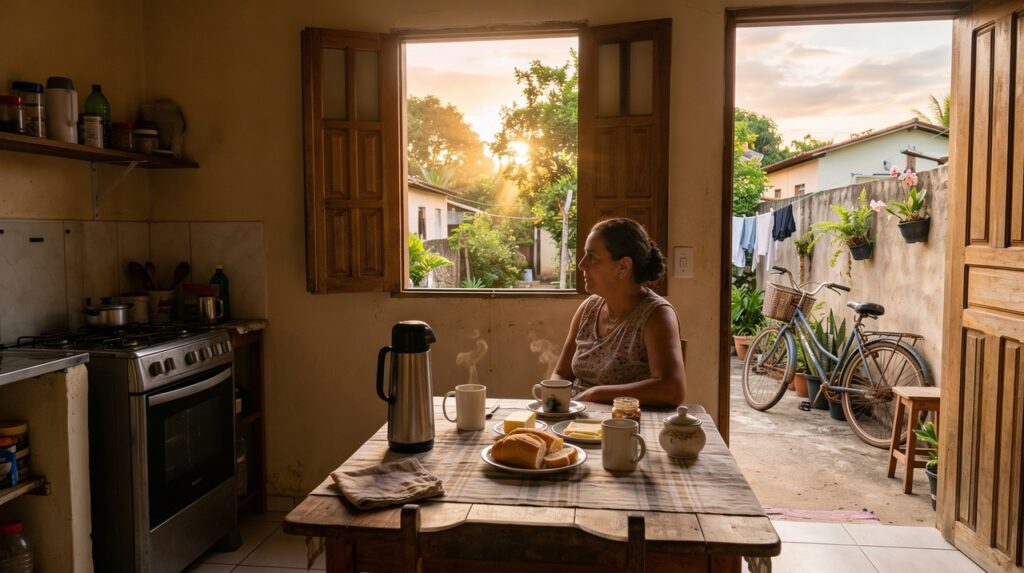 Quando a vida parecia correr mais devagar e dormir cedo fazia parte da infância simples