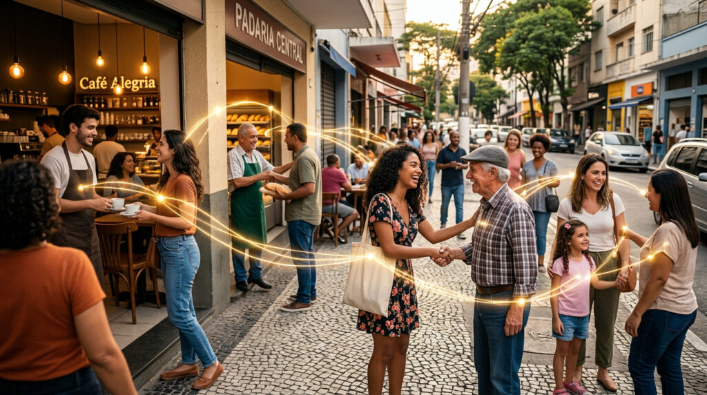 A psicologia afirma que pessoas que cumprimentam ao entrar em um estabelecimento fazem mais do que demonstrar educação