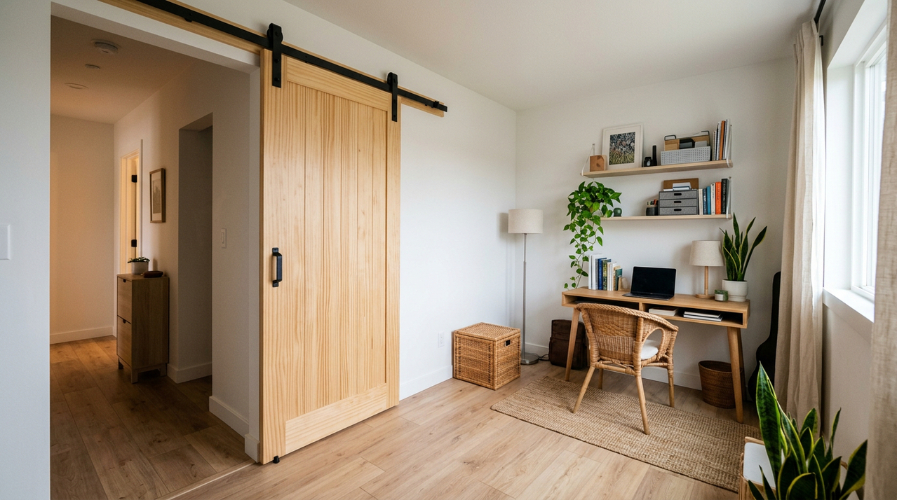 Como instalar porta de correr leve e deixar casa pequena mais prática no dia a dia
