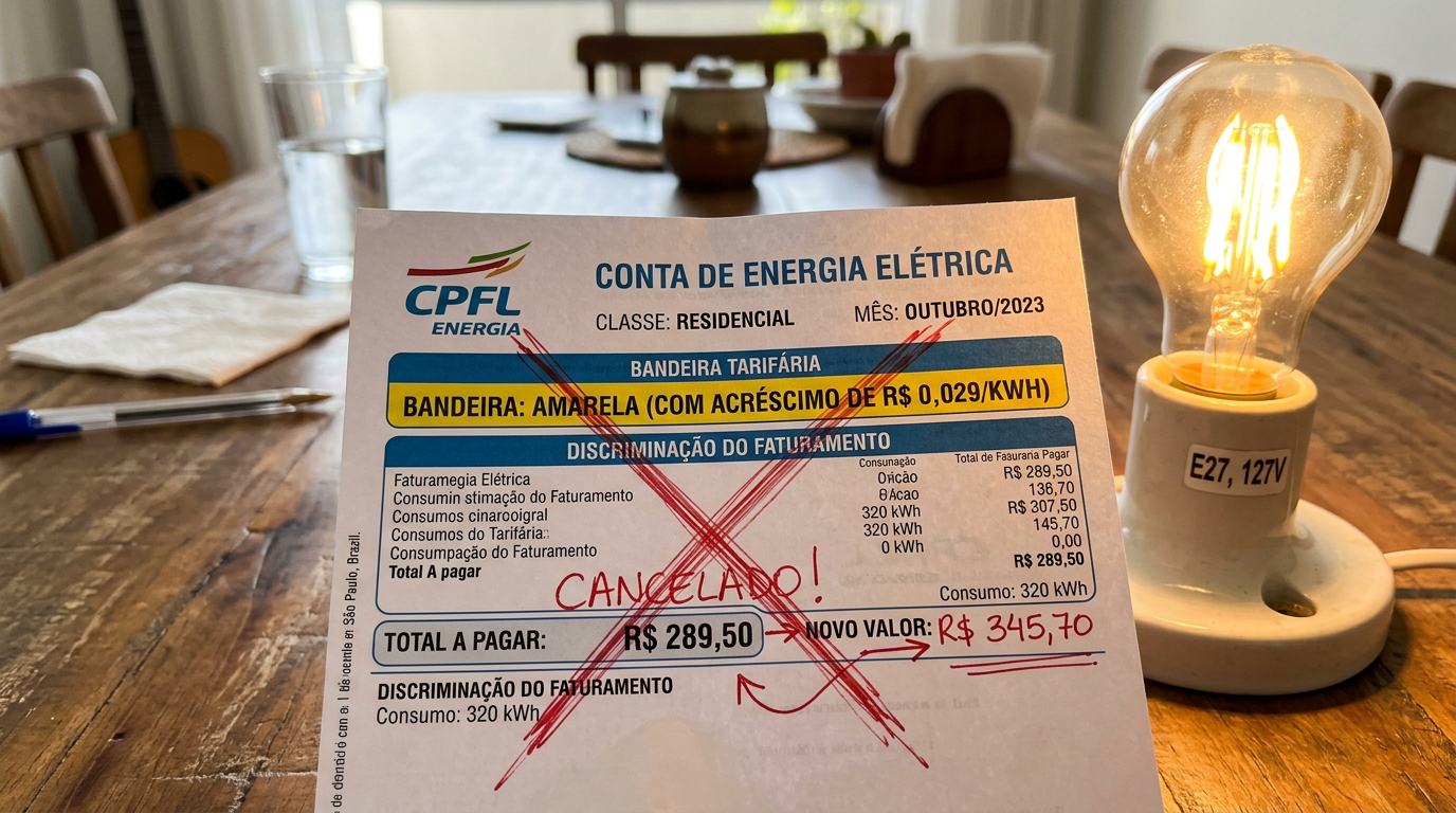 Adeus à conta de luz como você conhece: a nova regra de bandeira tarifária que muda seu boleto