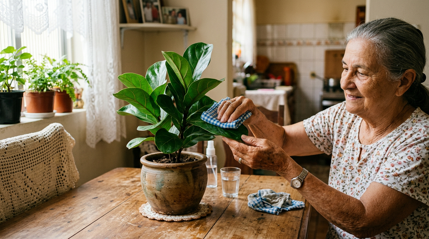As plantas da vovó eram sempre verdes: o costume simples que quase ninguém faz mais 