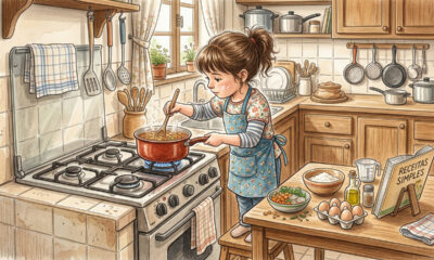 A psicologia diz que pessoas que aprenderam a cozinhar antes dos 12 anos apresentam níveis mais altos de paciência e resolução de problemas na vida adulta do que a média