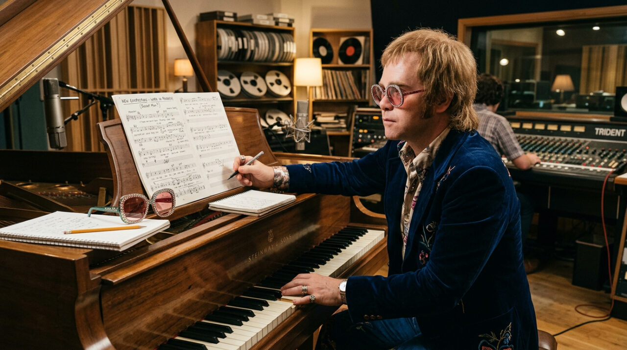 Frase de Elton John, pianista e cantor: “Você pode trabalhar o quanto quiser, mas há momentos em que tudo se resume a um palpite.”
