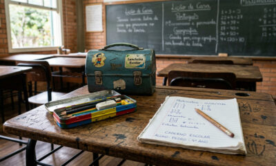 Objetos da escola que marcaram época e ainda despertam nostalgia em quem estudou antigamente