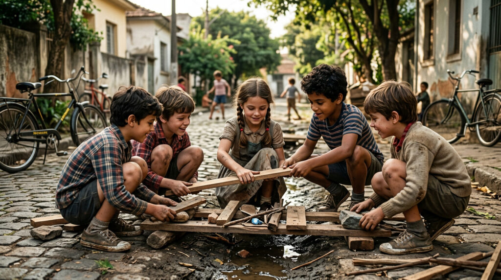 A psicologia diz que as crianças dos anos 60 e 70 desenvolveram resiliência ao aprender a lidar com as próprias emoções