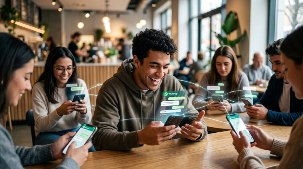 Pessoas que falam muito em grupos de WhatsApp podem estar buscando reconhecimento social