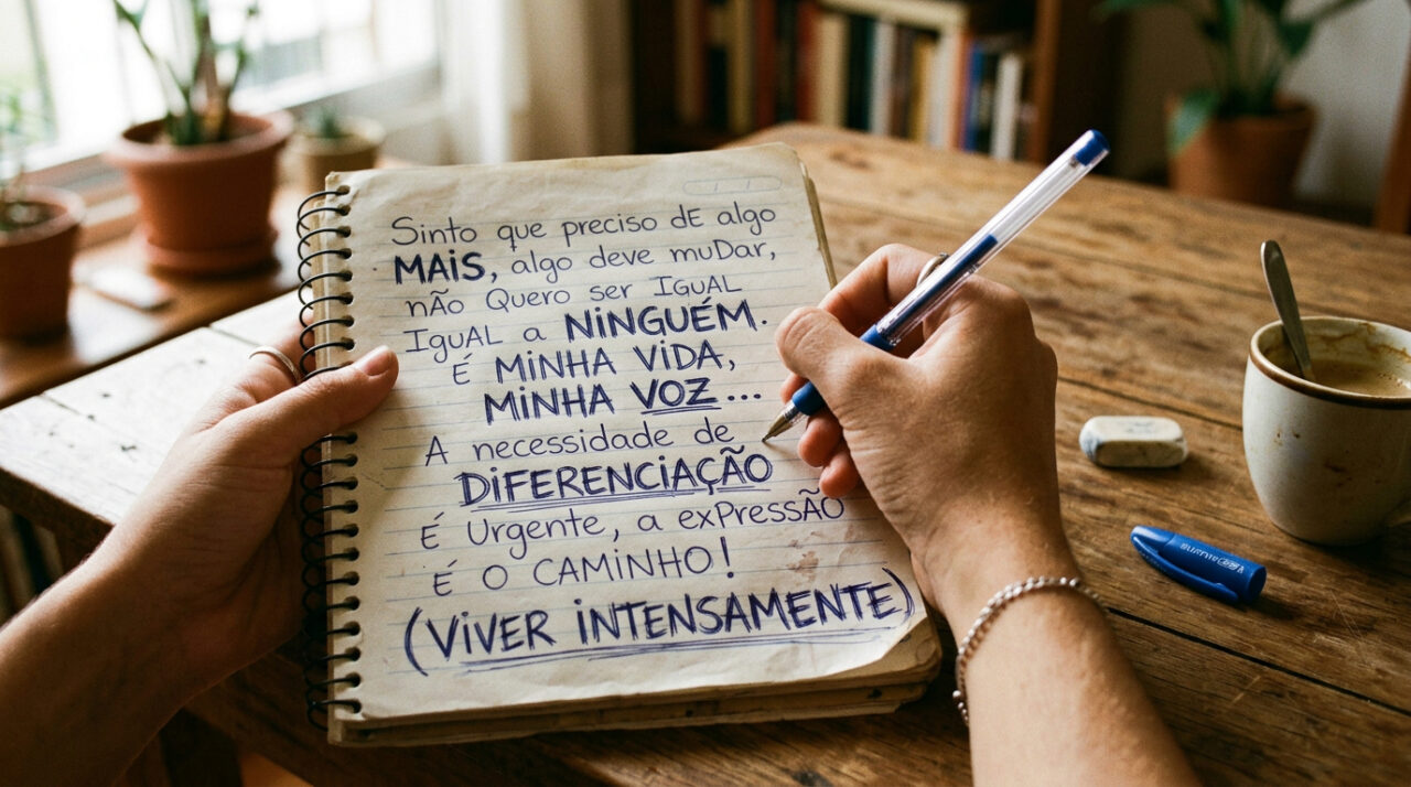 A psicologia afirma que pessoas que escrevem misturando letras maiúsculas e minúsculas demonstram uma necessidade de diferenciação