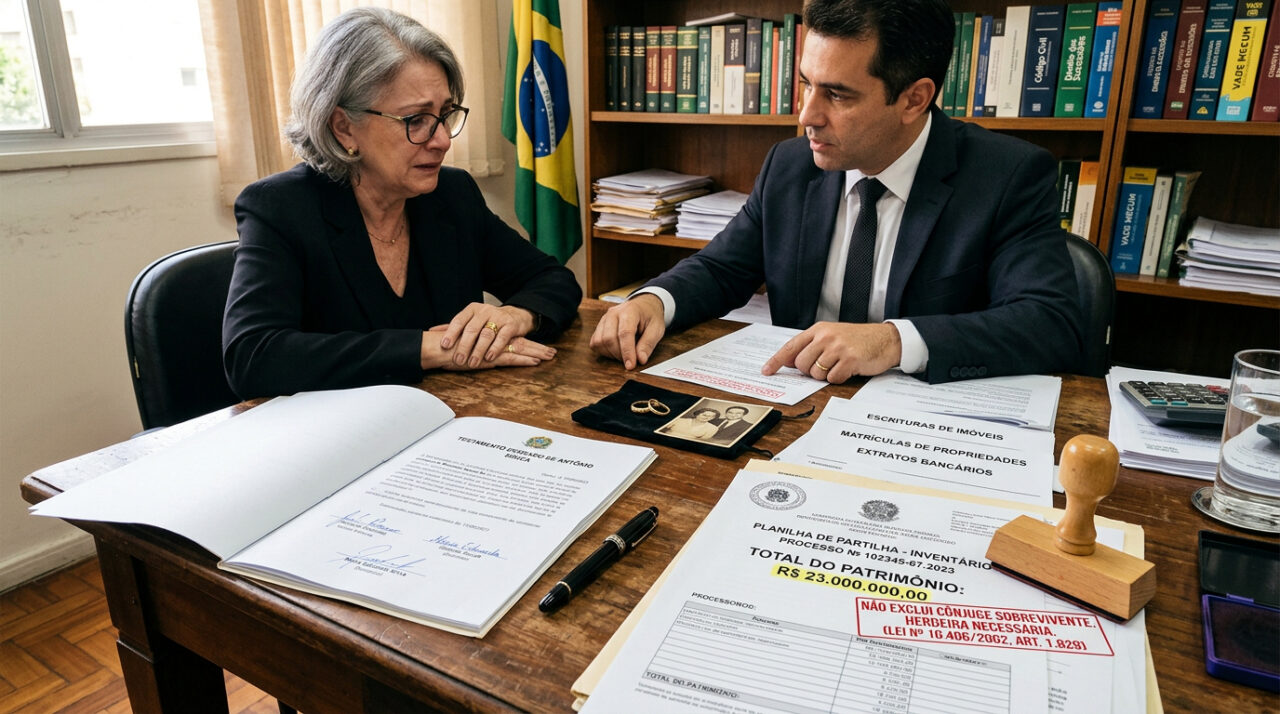 Empresário deixa R$ 23 milhões em empresa para os filhos mas zera a herança da esposa: advogado explica por que isso é impossível no Brasil mesmo com testamento assinado