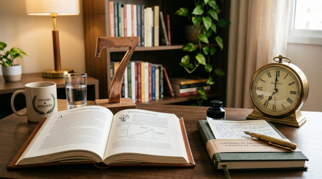 O significado do número 7 na numerologia e sua ligação com crescimento pessoal e sabedoria