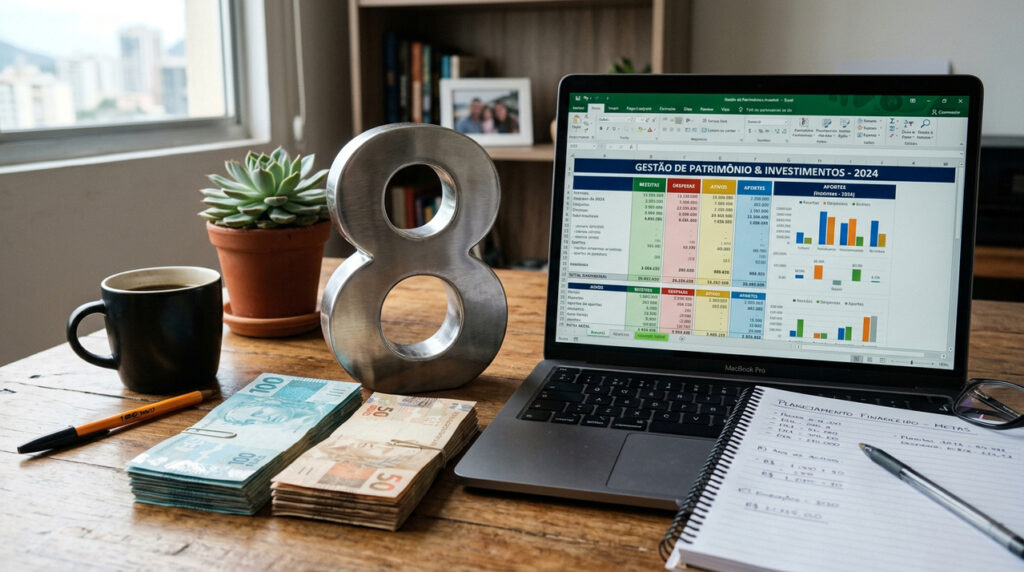 O significado do número 8 na numerologia e sua ligação com abertura de caminhos financeiros