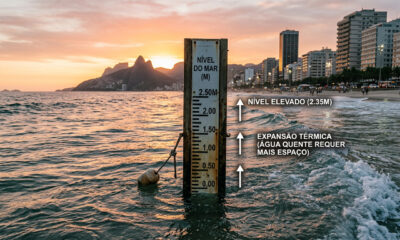 Nem o derretimento do gelo nem o efeito estufa: o nível do mar está subindo e o verdadeiro culpado está escondido debaixo d'água.