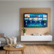 Como fazer um painel simples para TV e melhorar a sala com projeto barato e fácil