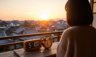 Provérbio japonês diz: “Acordar cedo traz três moedas de lucro”; quem acorda antes do nascer do sol por 21 dias seguidos relata mudanças na mente e no corpo