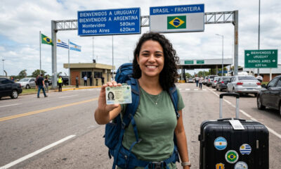 Novo RG vira "passaporte": brasileiros vão poder entrar em 8 países só com a identidade