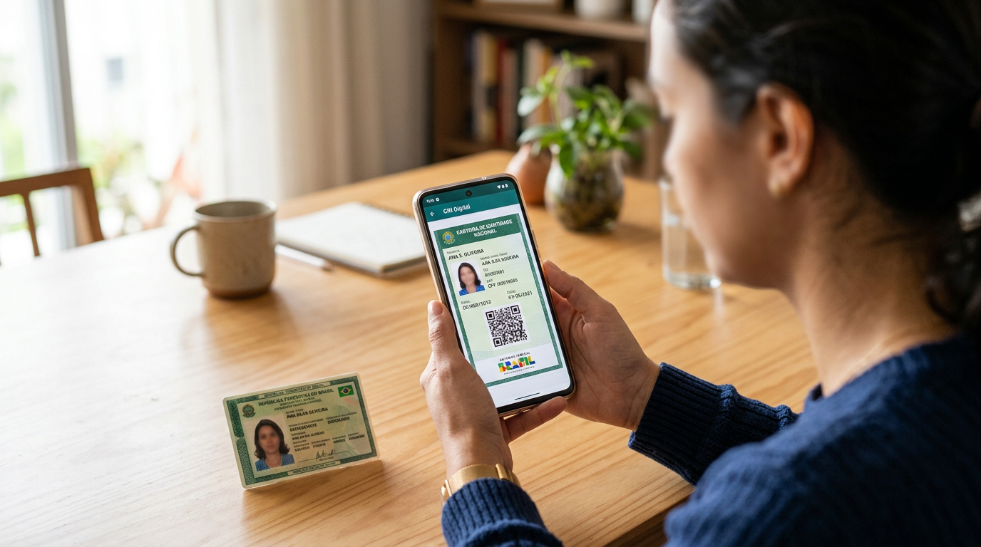 Como obter a carteira de identidade digital e não necessitar do novo RG impresso