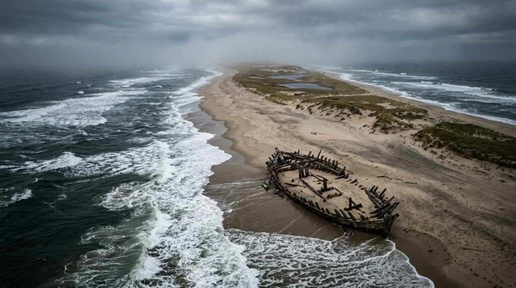 Arqueólogos identificam naufrágio histórico na misteriosa Ilha Sable, conhecida como “cemitério do Atlântico”