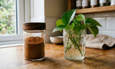 O ingrediente da sua cozinha que faz qualquer muda soltar raiz em poucos dias e surpreende quem cultiva plantas