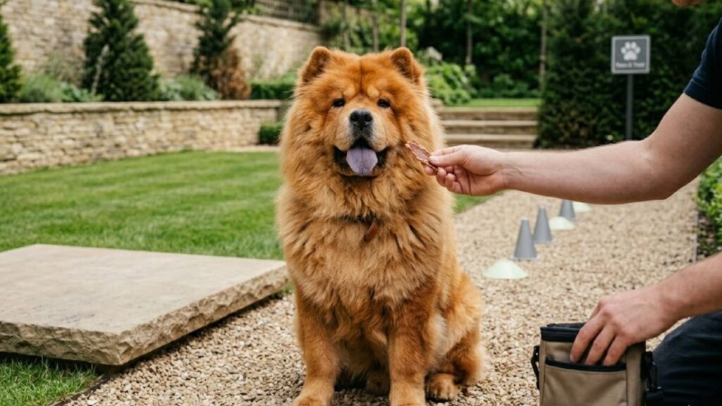 Treinamento com paciência e reforço positivo faz diferença no comportamento do Chow Chow