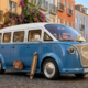 China lança “Kombi” de oito portas com tecnologia BYD e design retrô
