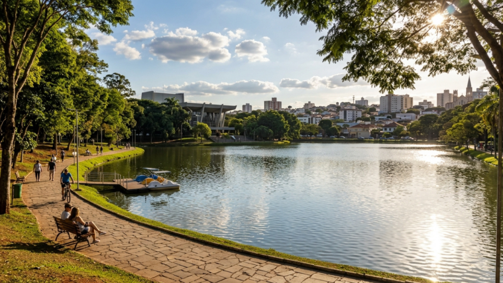 A Cidade das Árvores realizou a 1ª Festa da Árvore do Brasil em 1902 e hoje trata 100% do esgoto