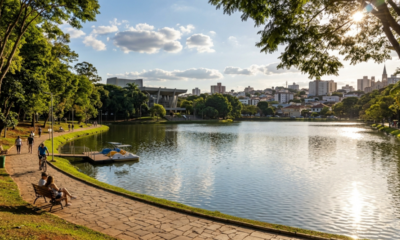 A Cidade das Árvores realizou a 1ª Festa da Árvore do Brasil em 1902 e hoje trata 100% do esgoto