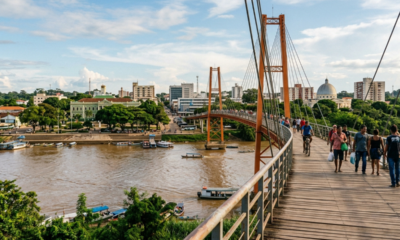 A 4ª capital mais antiga do Norte encanta com belezas raras da no coração da Amazônia