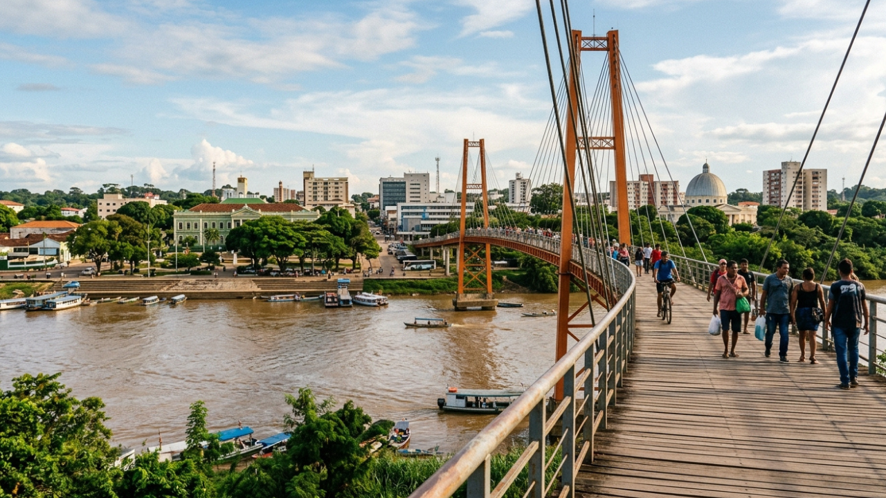 A 4ª capital mais antiga do Norte encanta com belezas raras da no coração da Amazônia