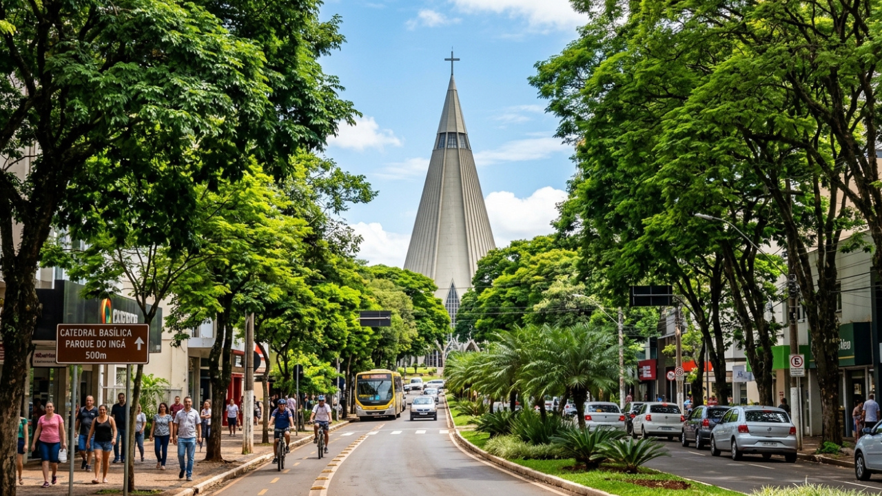 Projetada por quem nunca a visitou: a cidade com 98,6% das ruas arborizadas que lidera o saneamento do Brasil