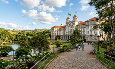 Com IDHM de 0,772 e 95% de um metal raro mundial, essa cidade a 973 metros de altitude atrai quem busca banhos termais e riqueza no interior