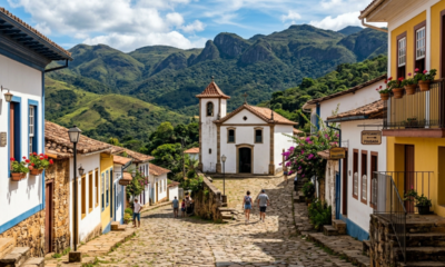 No alto das montanhas, a 1.300 metros, essa vila colonial escondida encanta quem busca frio e tranquilidade