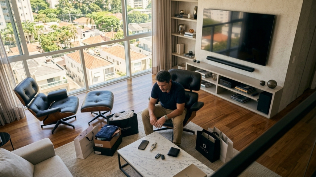 Provérbio do dia de Sêneca: "Trabalhamos duro para ter coisas que não precisamos e impressionar pessoas que não gostamos". Lições sobre consumo consciente, liberdade financeira e por que a busca por aprovação alheia custa caro demais