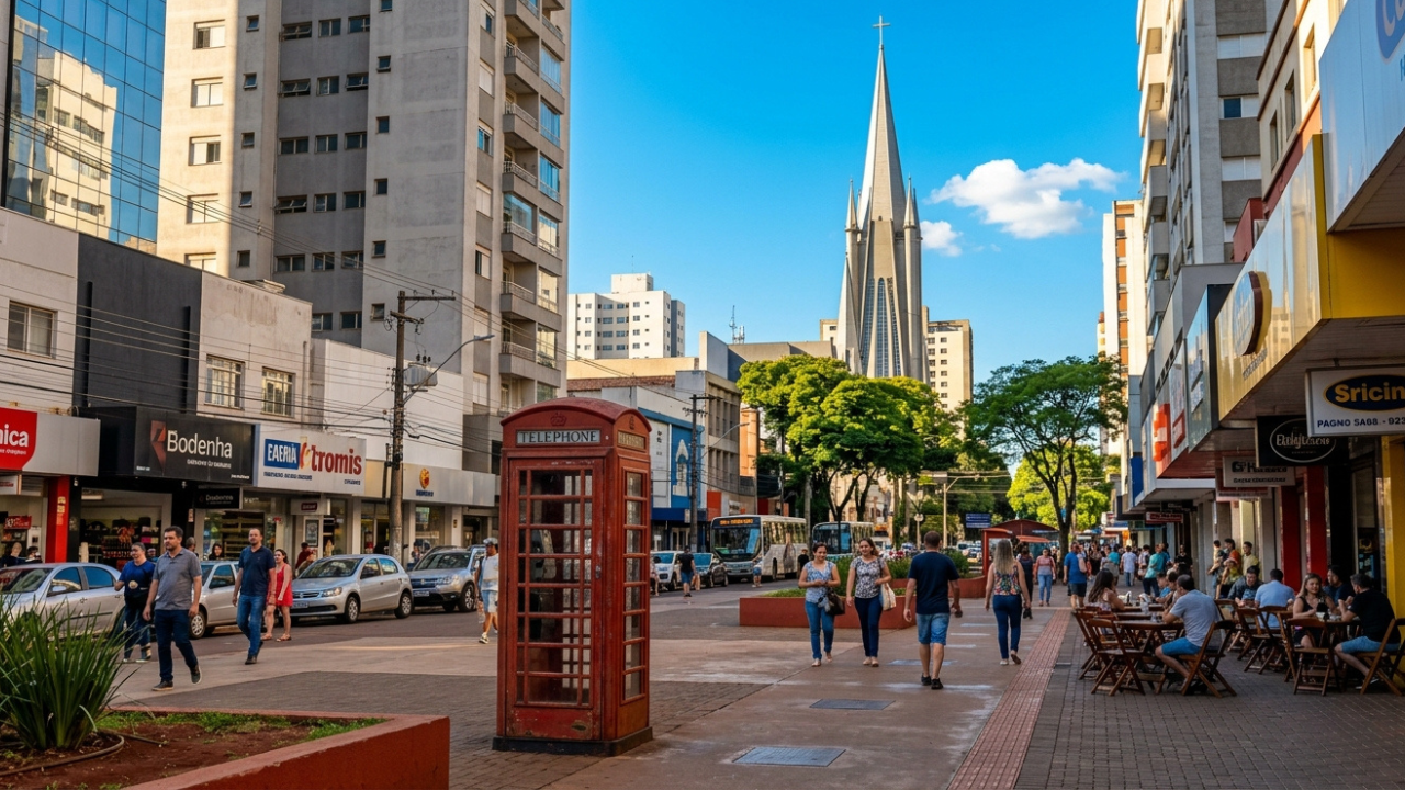 A Pequena Londres do Paraná já respondeu por 51% do café do mundo e tem lago projetado por Burle Marx