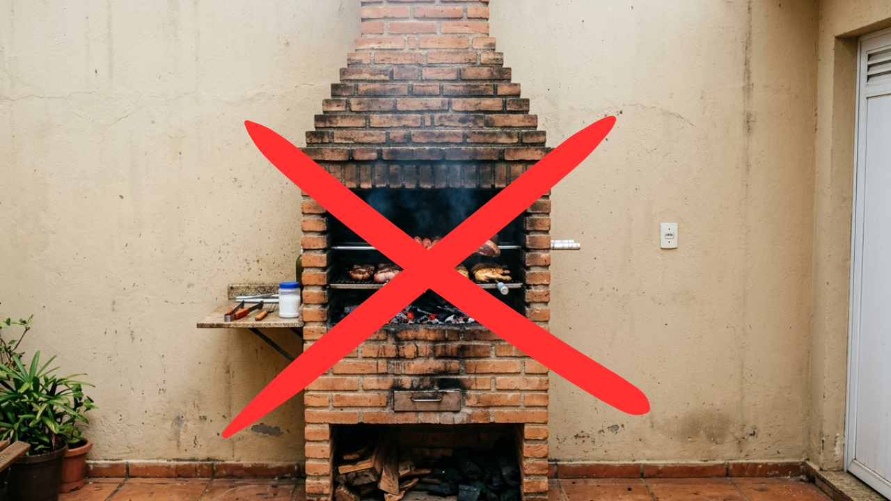 Adeus, churrasqueira de tijolo: novo modelo vira tendência nas varandas em 2026, segundo arquitetos